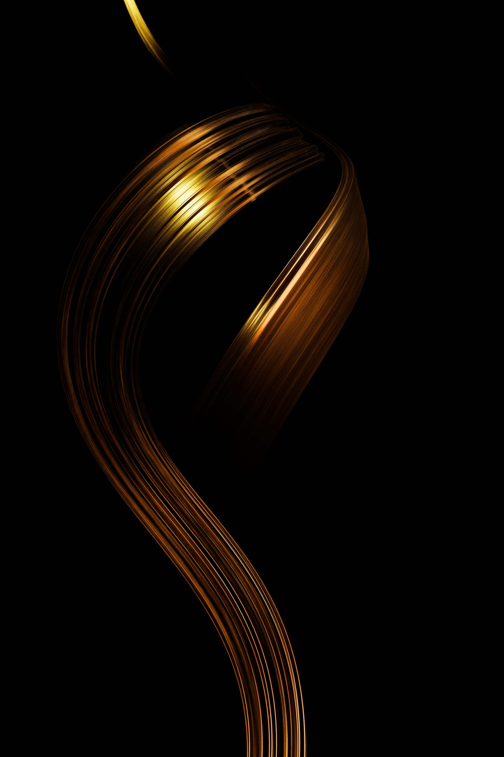 Golden shape symbolising celebration, recognition, and success at legal business awards